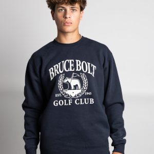 BRUCE BOLT Golf Club Crewneck - Navy
