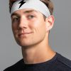 Performance Wide Headband - White