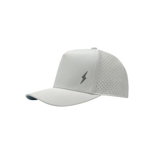 BOLT Standard Snapback Hat - White/Grey Bolt
