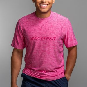 BRUCE BOLT SuperSoft T-Shirt - Pink