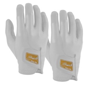 Original Series Golf Gloves (On Right. 2-Pack) - WHITE