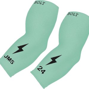 Personalized BRUCE BOLT Graduated Compression Premium 3/4 Arm Sleeve - MINT