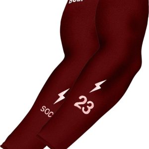 Personalized Graduated Compression Premium Arm Sleeve - Maroon
