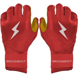 Original Series Long Cuff Batting Gloves - Red